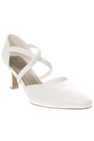 Γυναικεία παπούτσια Jane Klain, Μέγεθος 37, Χρώμα Λευκό, Τιμή 25,00 €