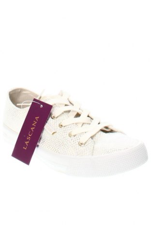 Γυναικεία παπούτσια Lascana, Μέγεθος 37, Χρώμα Λευκό, Τιμή 23,71 €