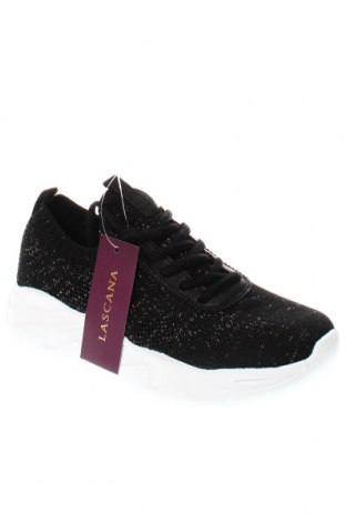 Γυναικεία παπούτσια Lascana, Μέγεθος 37, Χρώμα Μαύρο, Τιμή 14,46 €