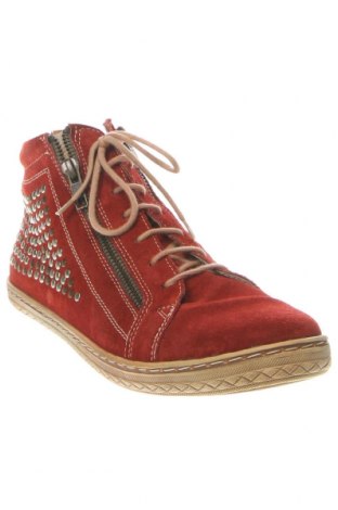 Γυναικεία παπούτσια Leofex, Μέγεθος 38, Χρώμα Κόκκινο, Τιμή 22,46 €