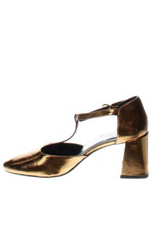 Γυναικεία παπούτσια Mineli, Μέγεθος 36, Χρώμα Χρυσαφί, Τιμή 25,26 €