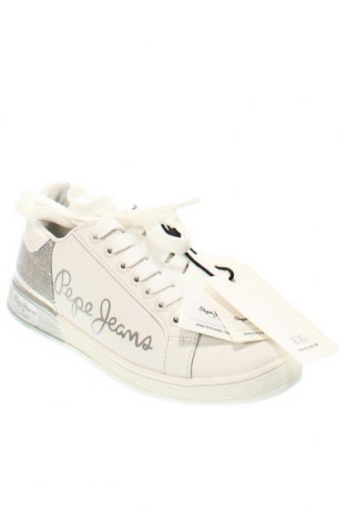 Дамски обувки Pepe Jeans, Размер 36, Цвят Бял, Цена 109,62 лв.