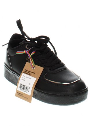 Дамски обувки United Colors Of Benetton, Размер 37, Цвят Черен, Цена 64,80 лв.