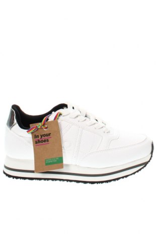 Γυναικεία παπούτσια United Colors Of Benetton, Μέγεθος 39, Χρώμα Λευκό, Τιμή 55,67 €