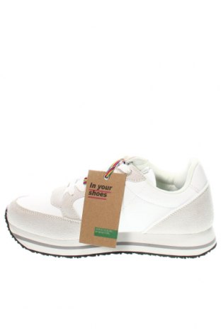 Γυναικεία παπούτσια United Colors Of Benetton, Μέγεθος 40, Χρώμα Λευκό, Τιμή 55,67 €