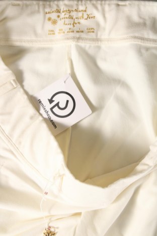 Pantaloni de femei, Mărime XL, Culoare Ecru, Preț 28,62 Lei
