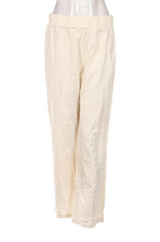 Γυναικείο παντελόνι, Μέγεθος L, Χρώμα Εκρού, Τιμή 5,92 €