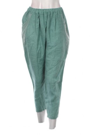 Γυναικείο παντελόνι, Μέγεθος M, Χρώμα Πράσινο, Τιμή 6,93 €