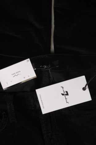 Дамски панталон 7 For All Mankind, Размер XS, Цвят Черен, Цена 148,92 лв.