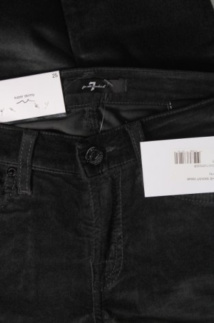 Дамски панталон 7 For All Mankind, Размер XS, Цвят Сив, Цена 43,80 лв.