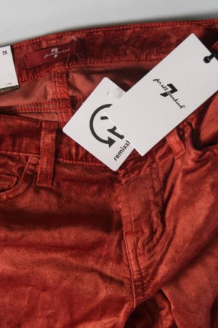 Damenhose 7 For All Mankind, Größe S, Farbe Rot, Preis 22,58 €