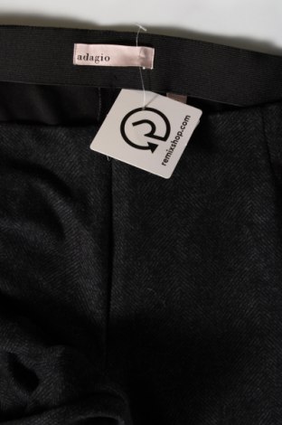 Γυναικείο παντελόνι Adagio, Μέγεθος L, Χρώμα Μαύρο, Τιμή 5,92 €