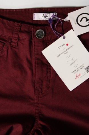 Дамски панталон Ajc, Размер S, Цвят Червен, Цена 20,24 лв.