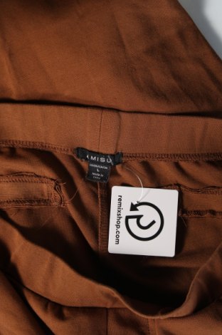 Дамски панталон Amisu, Размер L, Цвят Кафяв, Цена 9,28 лв.
