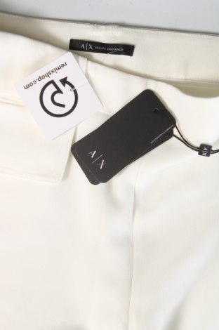 Γυναικείο παντελόνι Armani Exchange, Μέγεθος XS, Χρώμα Εκρού, Τιμή 42,06 €