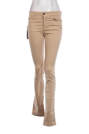 Дамски панталон Armani Jeans, Размер S, Цвят Бежов, Цена 128,48 лв.