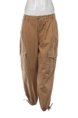 Pantaloni de femei Bershka, Mărime M, Culoare Maro, Preț 68,09 Lei