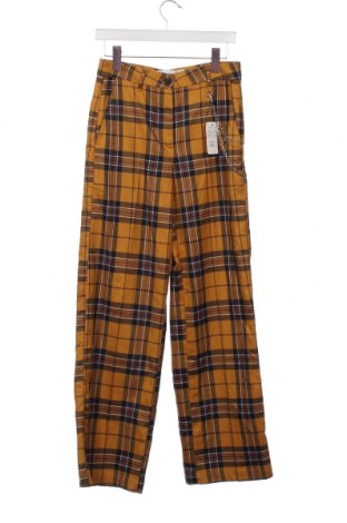 Дамски панталон Bershka, Размер XS, Цвят Многоцветен, Цена 20,24 лв.