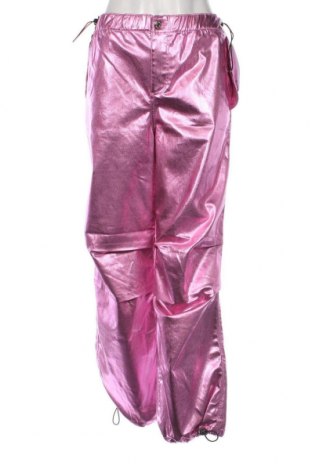 Дамски панталон Bershka, Размер S, Цвят Розов, Цена 20,70 лв.