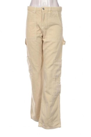 Dámské kalhoty  Bershka, Velikost M, Barva Béžová, Cena  220,00 Kč