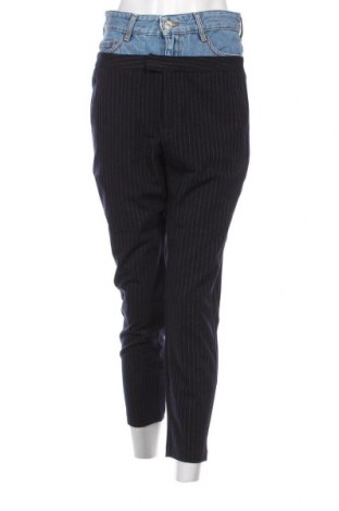 Γυναικείο παντελόνι Bershka, Μέγεθος S, Χρώμα Μπλέ, Τιμή 17,94 €