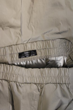 Дамски панталон Bershka, Размер XL, Цвят Сив, Цена 14,08 лв.