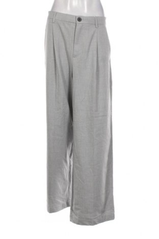 Pantaloni de femei Bershka, Mărime L, Culoare Gri, Preț 75,66 Lei