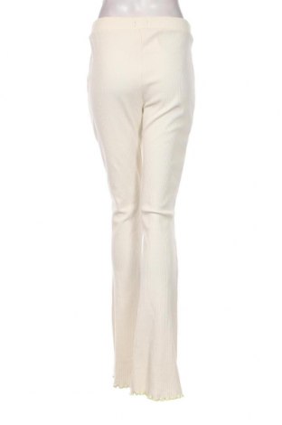 Γυναικείο παντελόνι Bershka, Μέγεθος L, Χρώμα Εκρού, Τιμή 5,00 €