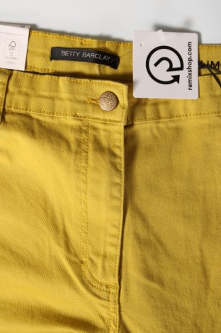 Γυναικείο παντελόνι Betty Barclay, Μέγεθος XL, Χρώμα Κίτρινο, Τιμή 96,49 €