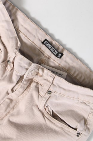 Pantaloni de femei Blind Date, Mărime M, Culoare Bej, Preț 35,29 Lei