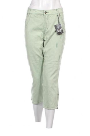 Γυναικείο παντελόνι Bpc Bonprix Collection, Μέγεθος L, Χρώμα Πράσινο, Τιμή 14,23 €