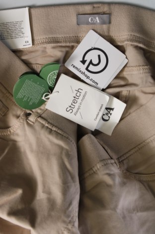 Дамски панталон C&A, Размер XXL, Цвят Бежов, Цена 46,00 лв.