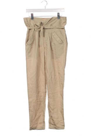 Damskie spodnie Calvin Klein Jeans, Rozmiar XS, Kolor Beżowy, Cena 358,62 zł