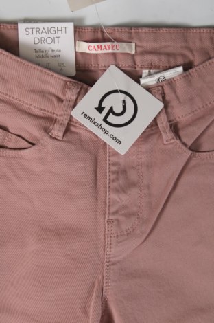 Дамски панталон Camaieu, Размер XS, Цвят Пепел от рози, Цена 5,06 лв.