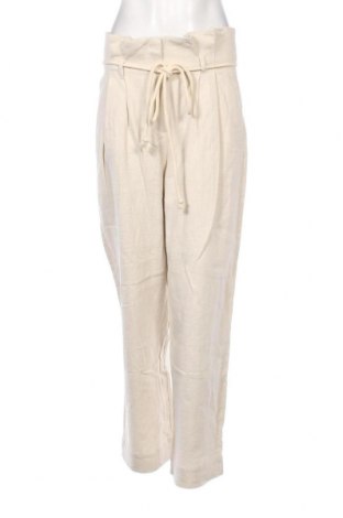 Γυναικείο παντελόνι Camaieu, Μέγεθος M, Χρώμα Εκρού, Τιμή 11,14 €