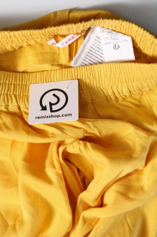 Дамски панталон Camaieu, Размер XS, Цвят Жълт, Цена 18,40 лв.