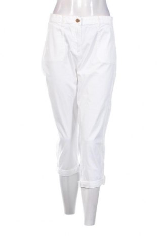 Pantaloni de femei Camaieu, Mărime L, Culoare Alb, Preț 42,64 Lei