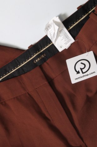 Дамски панталон Camaieu, Размер L, Цвят Кафяв, Цена 14,50 лв.