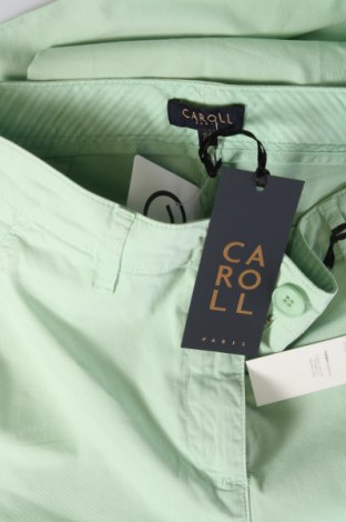 Дамски панталон Caroll, Размер S, Цвят Зелен, Цена 46,80 лв.
