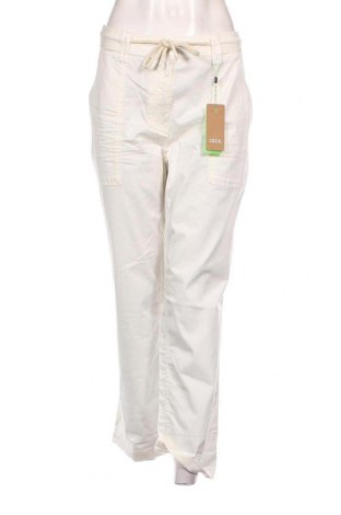 Γυναικείο παντελόνι Cecil, Μέγεθος XL, Χρώμα Λευκό, Τιμή 14,38 €