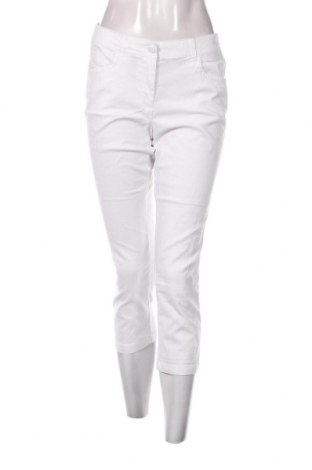 Дамски панталон Charles Vogele, Размер M, Цвят Бял, Цена 17,40 лв.