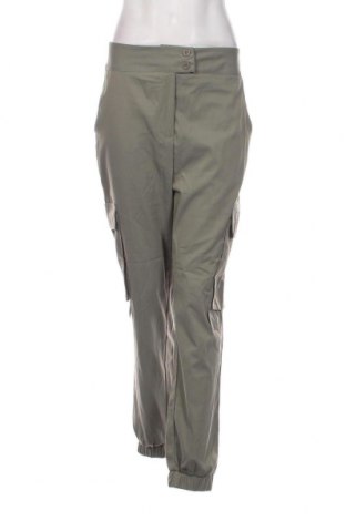Дамски панталон ChicMe, Размер M, Цвят Зелен, Цена 8,41 лв.