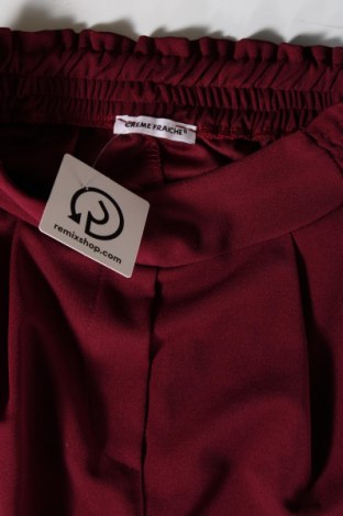 Γυναικείο παντελόνι Creme Fraiche, Μέγεθος S, Χρώμα Κόκκινο, Τιμή 6,09 €