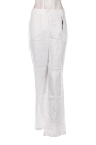Дамски панталон Delmod, Размер XXL, Цвят Бял, Цена 27,60 лв.