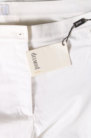 Дамски панталон Delmod, Размер XXL, Цвят Бял, Цена 46,00 лв.