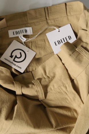Γυναικείο παντελόνι Edited, Μέγεθος S, Χρώμα  Μπέζ, Τιμή 16,78 €