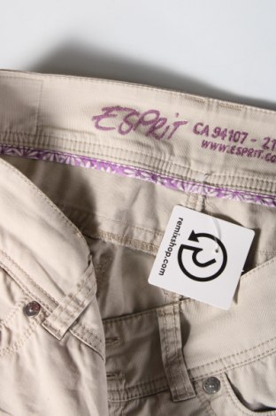 Pantaloni de femei Esprit, Mărime XL, Culoare Ecru, Preț 134,87 Lei