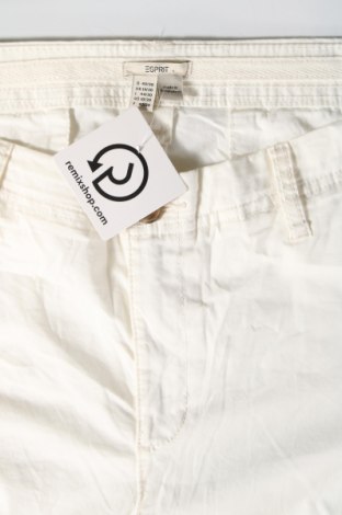 Дамски панталон Esprit, Размер L, Цвят Бял, Цена 14,35 лв.