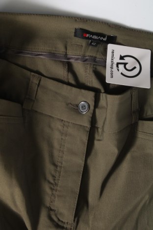 Pantaloni de femei Fabiani, Mărime L, Culoare Verde, Preț 95,39 Lei
