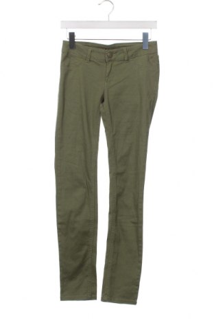Дамски панталон Fb Sister, Размер XS, Цвят Зелен, Цена 8,99 лв.